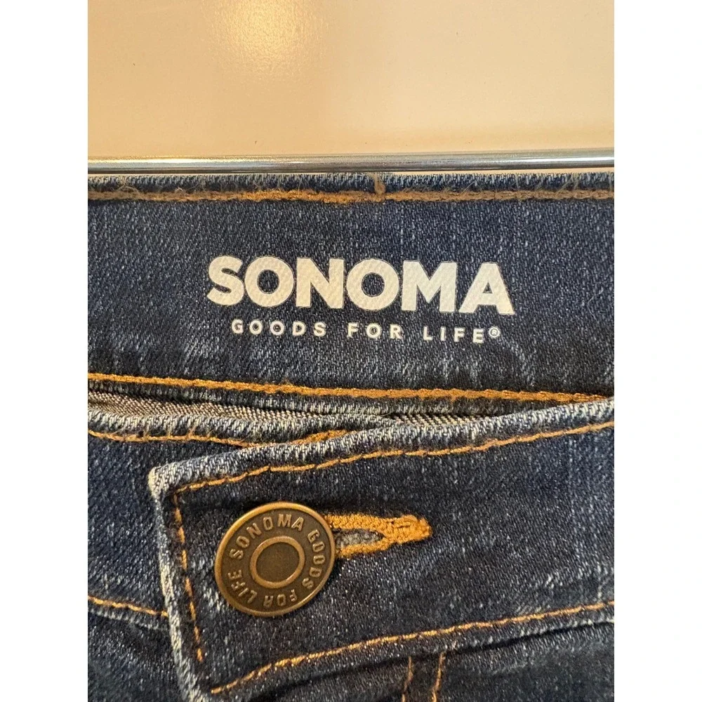 Sonoma Goods For Life Mens Everyday Jean‎ Regular Fit Straight Leg Size 36x30 - Picture 5 of 7